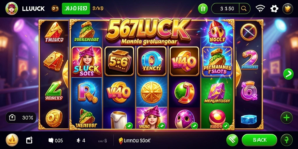 Gameplay Slot yang menarik dan menantang di 567LUCK.