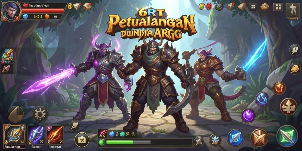 Gameplay seru dan dinamis dalam dunia ARPG 6RT.