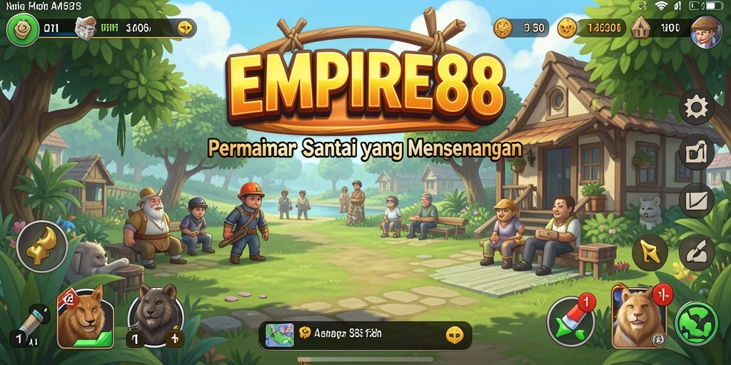 Tampilan seru dari gameplay <strong>EMPIRE88</strong> yang penuh warna.