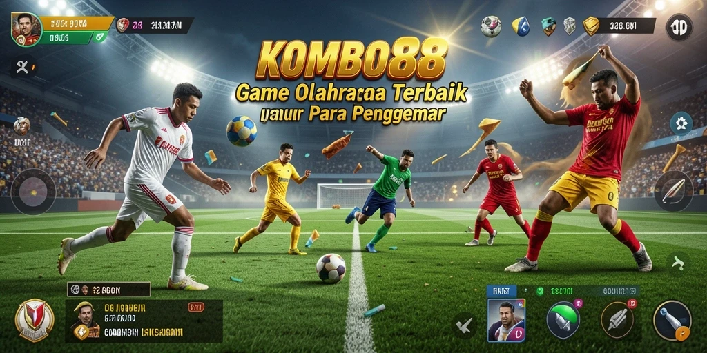 Tampilan gameplay seru dan mendebarkan di KOMBO88.