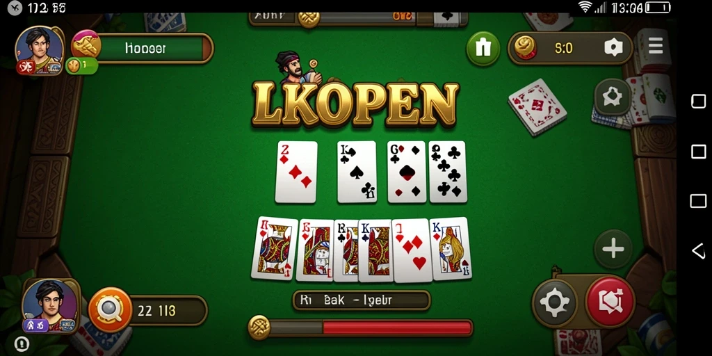 Tampilan gameplay LKOPEN yang seru dan menantang para pemain.
