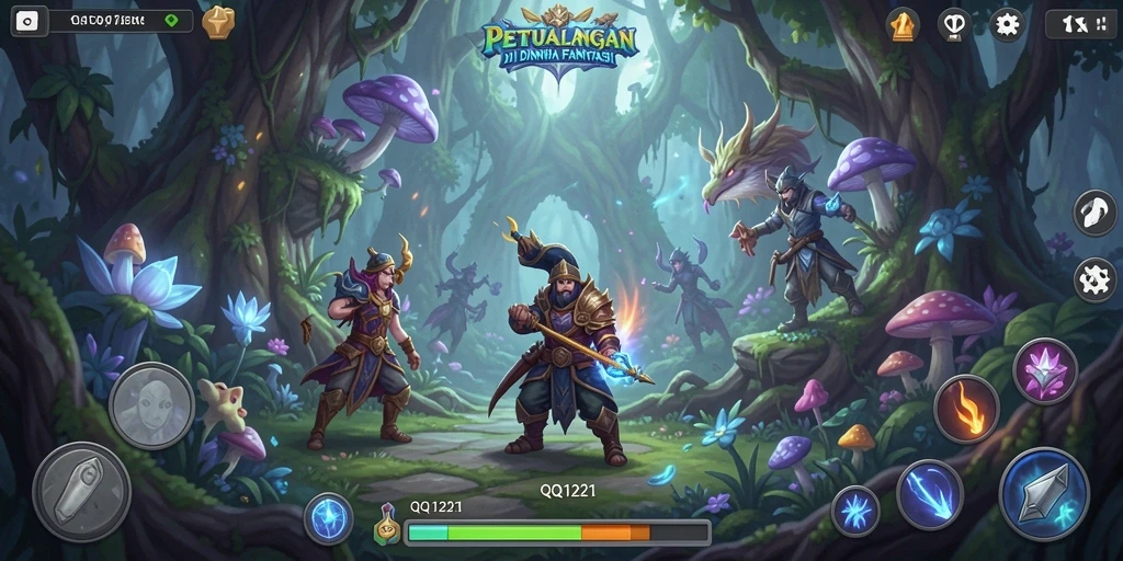 Tampilan menawan dari gameplay QQ1221 yang penuh petualangan.