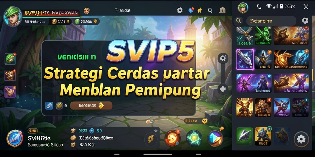 Tampilan menarik permainan strategi SVIP5 dengan grafis menawan.