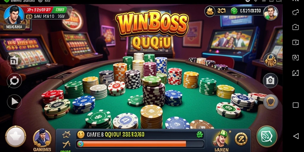 Screenshot gameplay QiuQiu yang menarik dan seru.