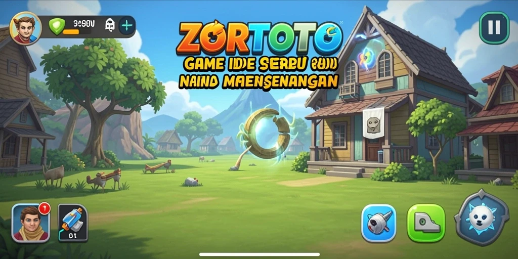 Tampilan gameplay menarik dari ZORTOTO yang menunjukkan kemajuan dalam game Idle.