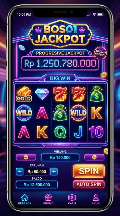 Tampilan antarmuka aplikasi bos01 yang intuitif.